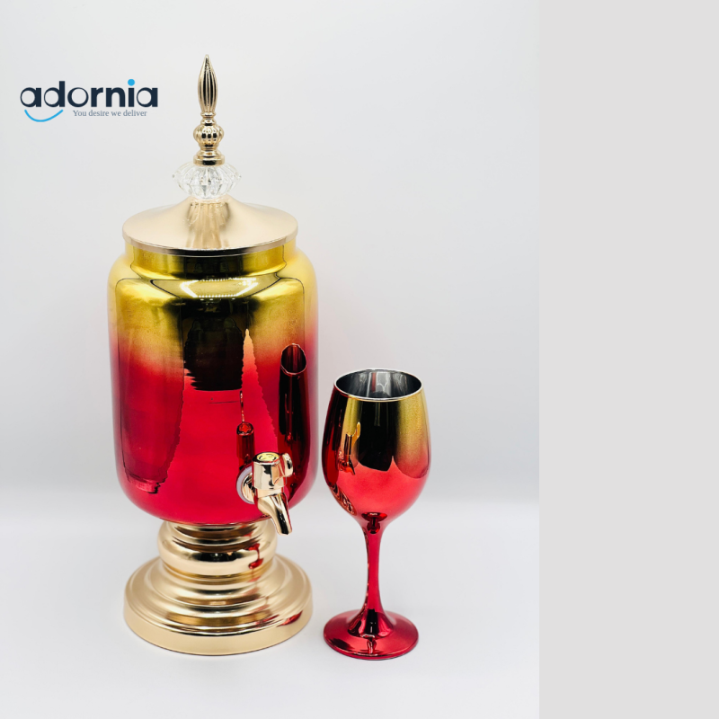 7 Pcs Multi-Color Water Dispenser Set – Stylish & Practical Hydration Solution