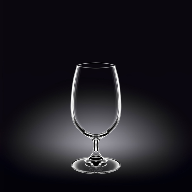 Wilmax Water Glass – 420 ml | Set of 6 Elegant Drinking Glasses