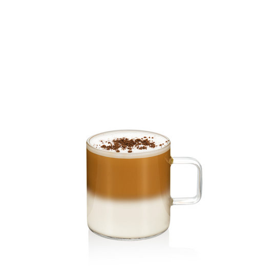 Wilmax Double Wall Thermo Glass Cup – 250 ml (8 oz, Single Piece)