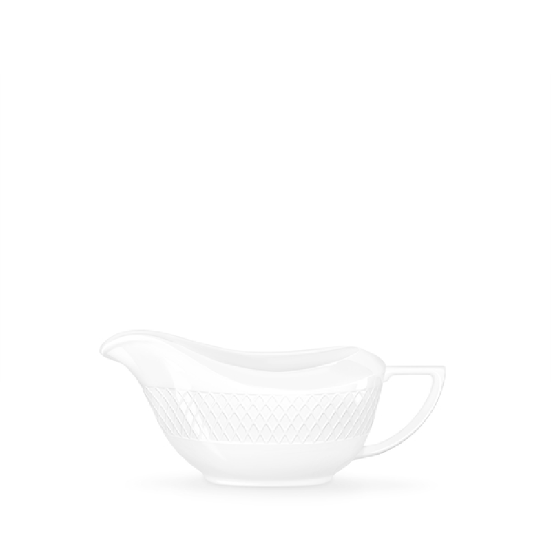 Wilmax England JULIA Porcelain Sauce Boat with Gift Box – White
