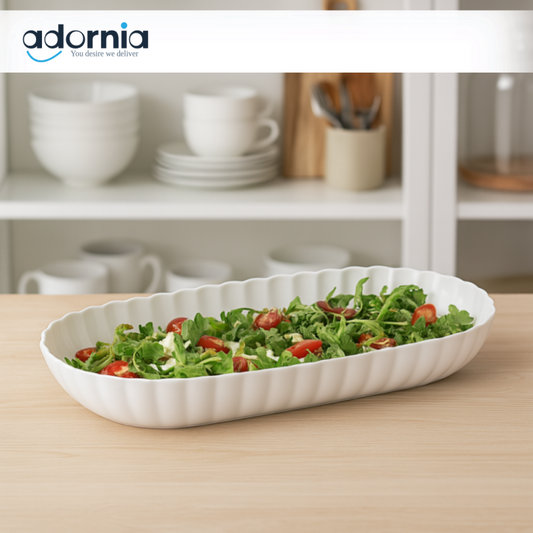 SY7592 GROOVEHIGH SIDED OVAL 40X20X6CM