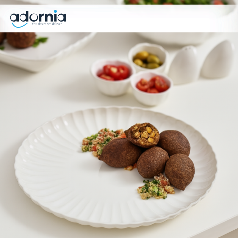 SY7564 GROOVE LARGESERVINGPLATE 32CM