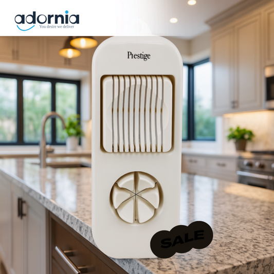 PRESTIGE 2-IN-1 EGG SLICER AND WEDGE CUTTER – MULTIFUNCTIONAL KITCHEN TOOL