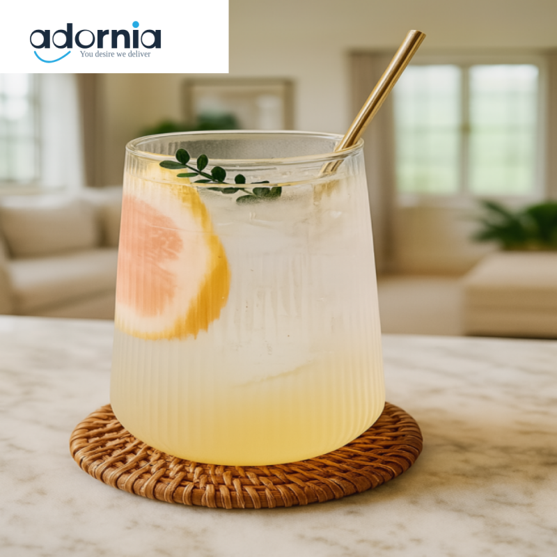 PREMIUM 500?ML GLASS TUMBLER – STYLISH EVERYDAY BEVERAGE CUP