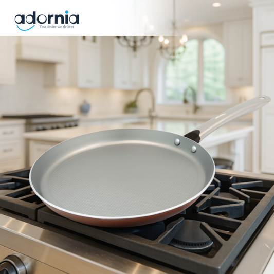 PRESTIGE ULTRA 31CM NON-STICK FLAT TAWA – DURABLE & EVEN HEATING COOKWARE