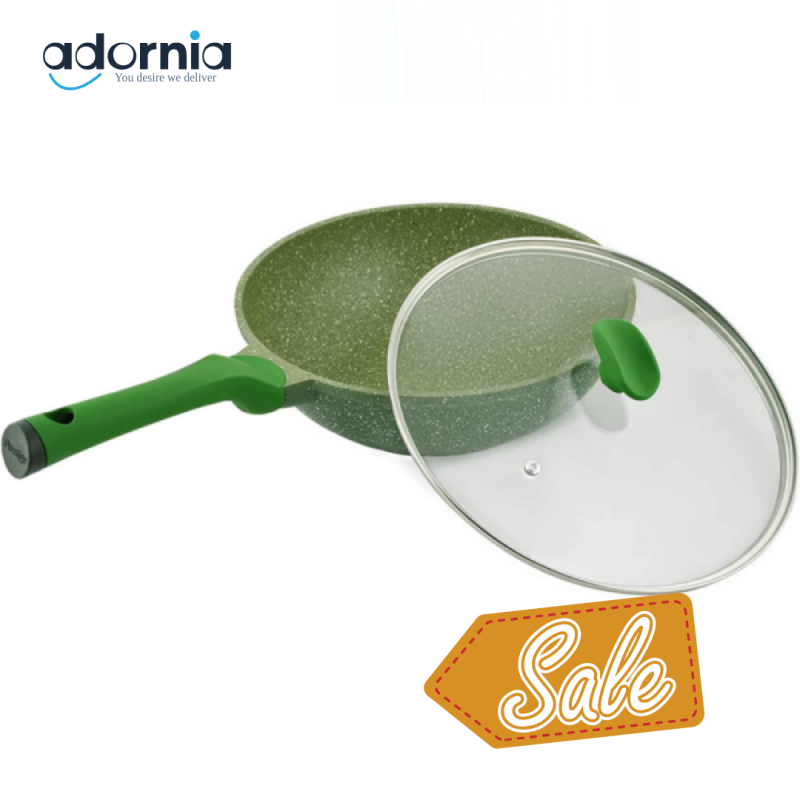 PRESTIGE GRANITE WOK PAN 32CM – NON-STICK DEEP FRYING & STIR-FRY COOKWARE