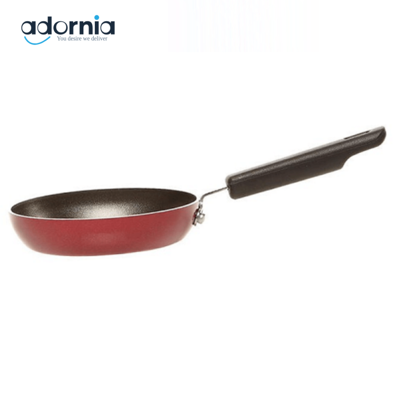 PRESTIGE MINI FRYPAN 12CM RED – NON-STICK SMALL FRYING PAN FOR EGGS & QUICK MEALS