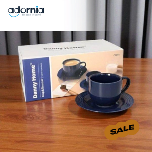 Cup Saucer Set 6Pcs 220ml 6c-SYP42-08