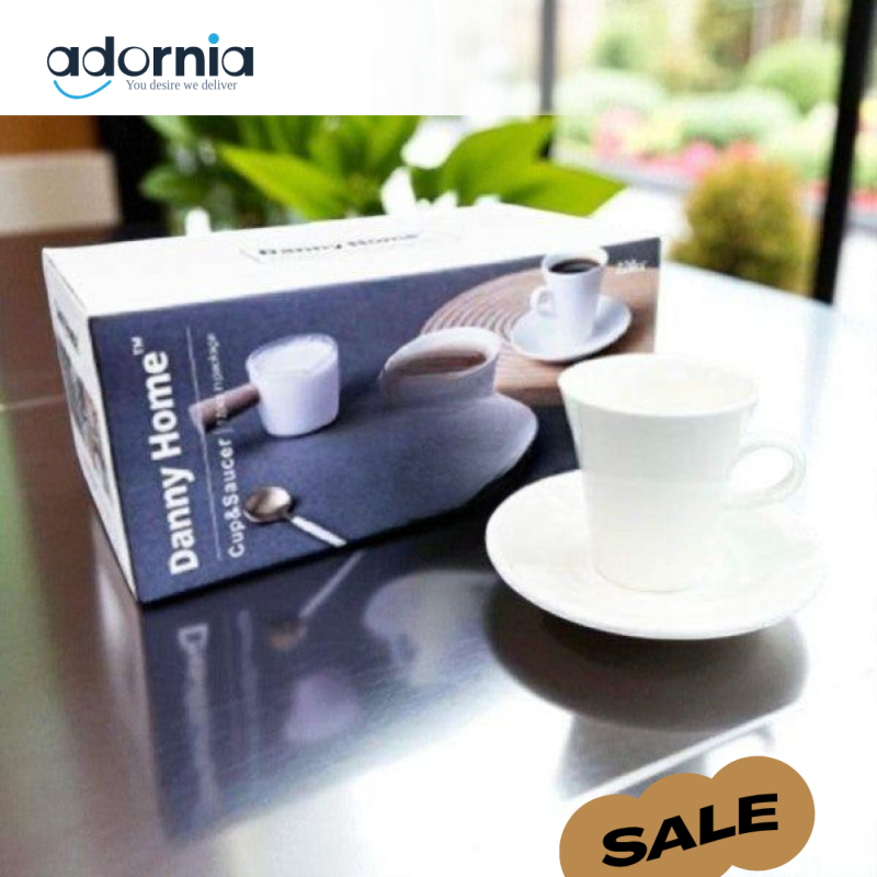 6C 220ml  Cup&Saucer 6Pcs Set 8c-BW20-09