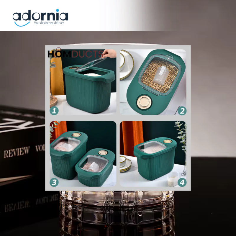 Luxury Storage Bucket For Rice,Flour And Grain