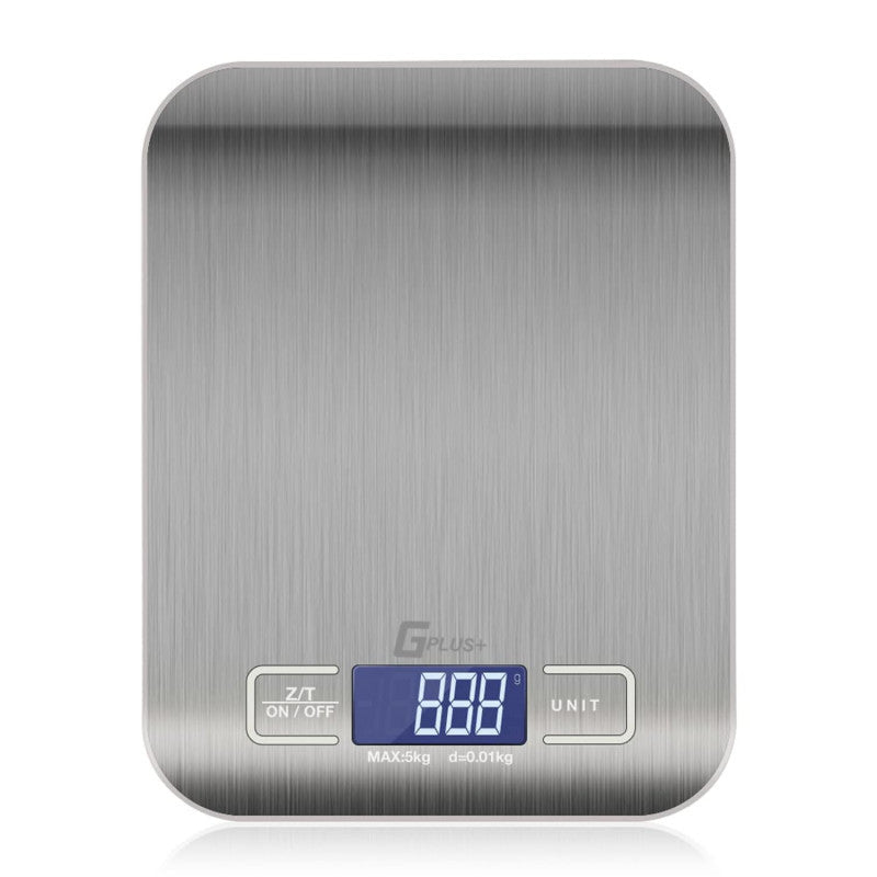 Digital Kitchen Scale, Highly Accurate 5000g/11lb x 0.1oz, Food Scale for Cooking, Baking