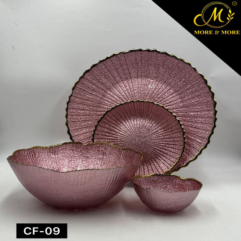 14 Pcs Ceramic Cake & Fruit Serving Set – Elegant Dessert Plates