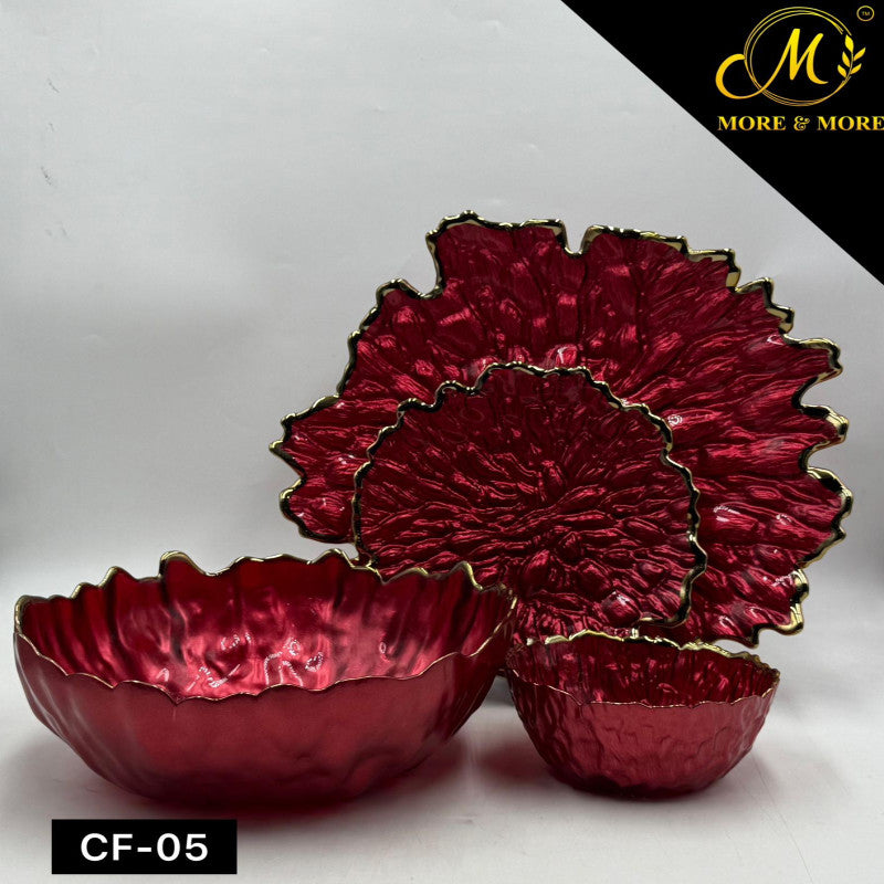 14 Pcs Ceramic Cake & Fruit Serving Set – Elegant Dessert Plates