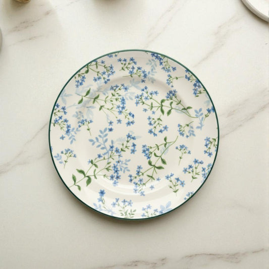 Brilliant 8.5-Inch Side Plate – Elegant Porcelain Dessert & Salad Plate for Everyday Dining | Adornia.pk