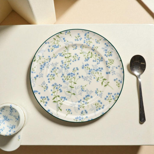 Brilliant 10.5-Inch Dinner Plate – Premium Porcelain Dining Plate for Elegant Table Settings | Adornia.pk