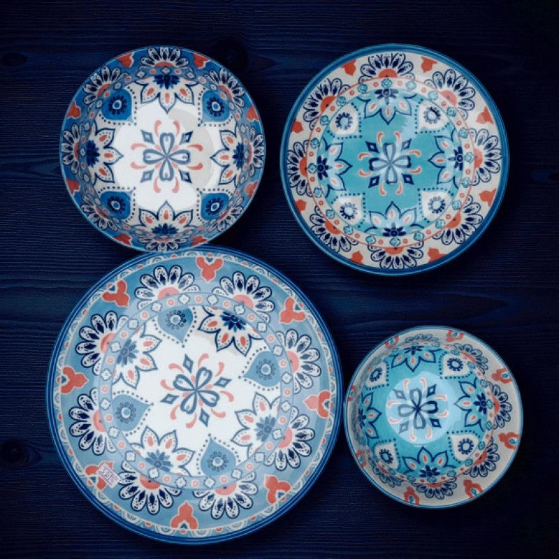 Danny Home Bohemian Design Dinner Set 24pcs