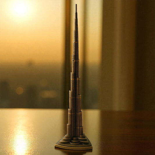 Premium Burj Khalifa Metal Replica – Luxury Home & Office Décor Showpiece