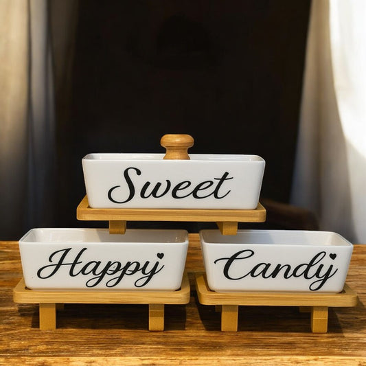 Contemporary Ceramic Storage Containers for Snacks & Dry Goods | Adornia.pk