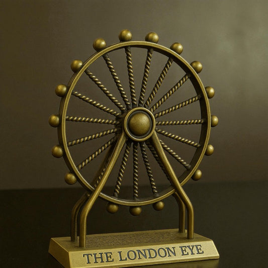 Metal London Eye Showpiece – Premium Home & Office Decorative Ornament | Adornia.pk