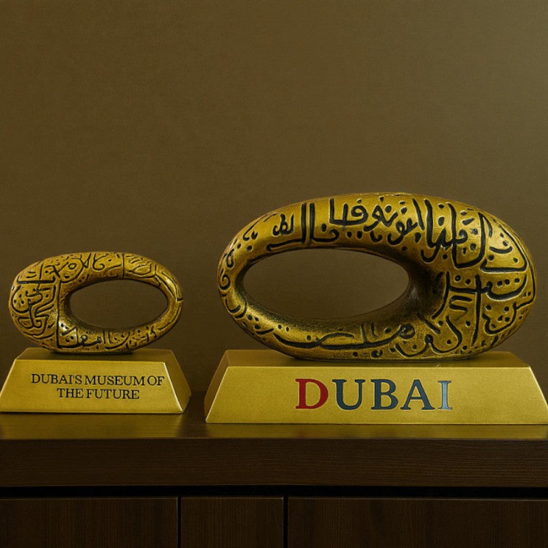 Metal Dubai Museum Showpiece – Premium Home & Office Decoration | Adornia.pk