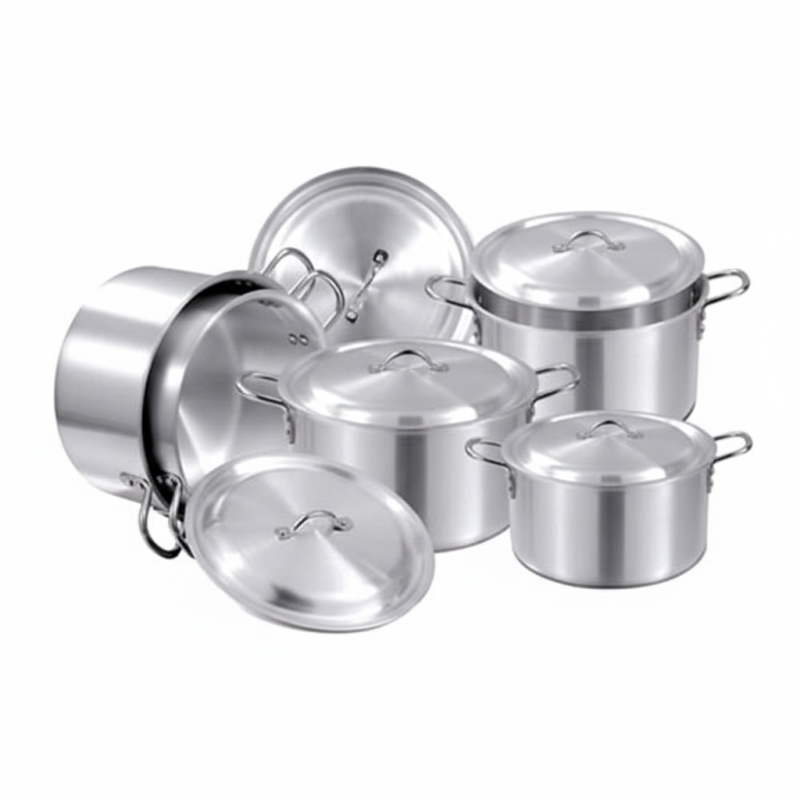 Kitchen King Topical 10-Piece Pot Set – Premium Aluminium Nonstick Cookware | Adornia.pk