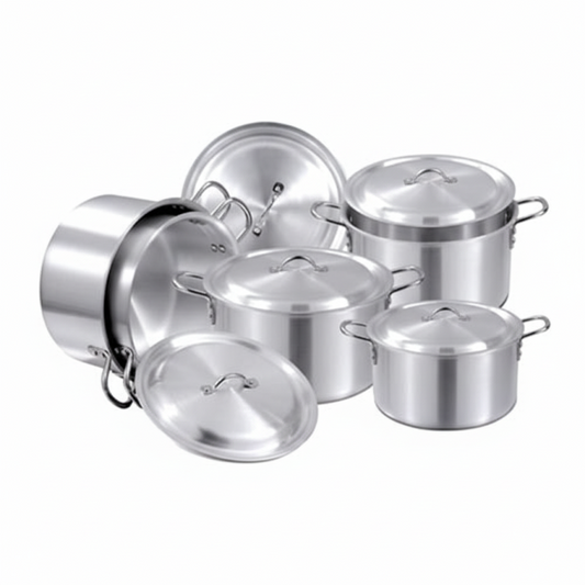 Kitchen King Topical 10-Piece Pot Set – Premium Aluminium Nonstick Cookware | Adornia.pk