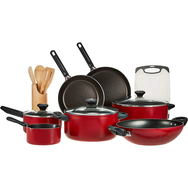 Prestige Classique 16-Piece Non-Stick Cookware Set – Premium Aluminium Kitchen Collection | Adornia.pk