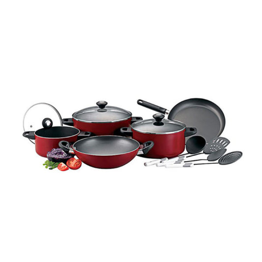 Prestige Classique 12-Piece Non-Stick Cookware Set – Healthy Aluminium Kitchen Collection | Adornia.pk