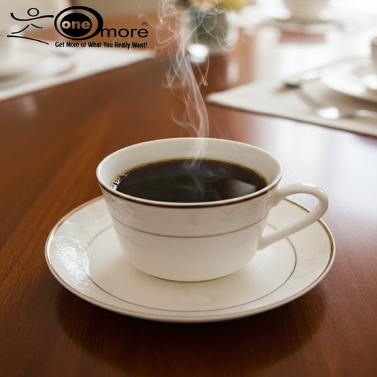 Timeless Elegance 12-Piece Tea & Coffee Cup & Saucer Set – 6 Cups & 6 Saucers | Adornia.pk