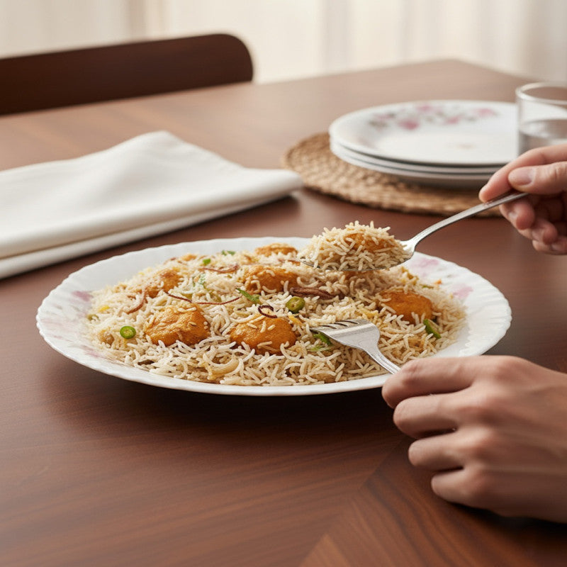 26-Piece Opalware Blossom Charm Dinner Set – Enduring Elegance for Every Dining Occasion