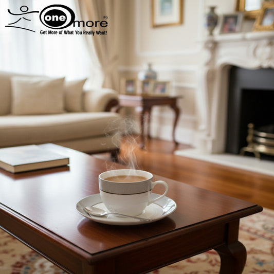 12-Piece Stylish Tea Cup & Saucer Set