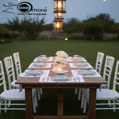 12-Piece Chic Tea Cup & Saucer Set