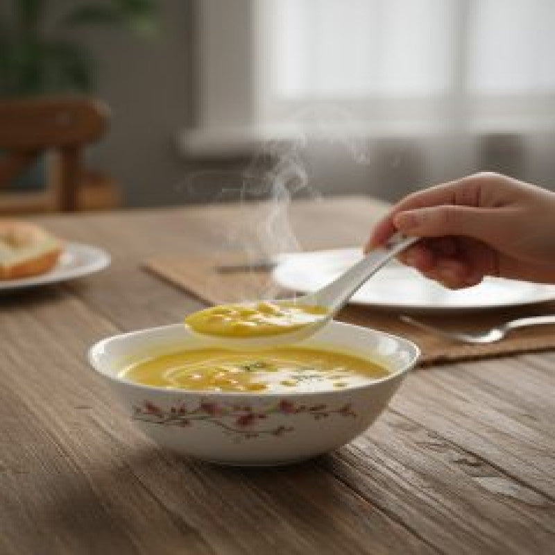 26-Piece Cherry Blossom Dinnerware Set – Elegant Floral Design