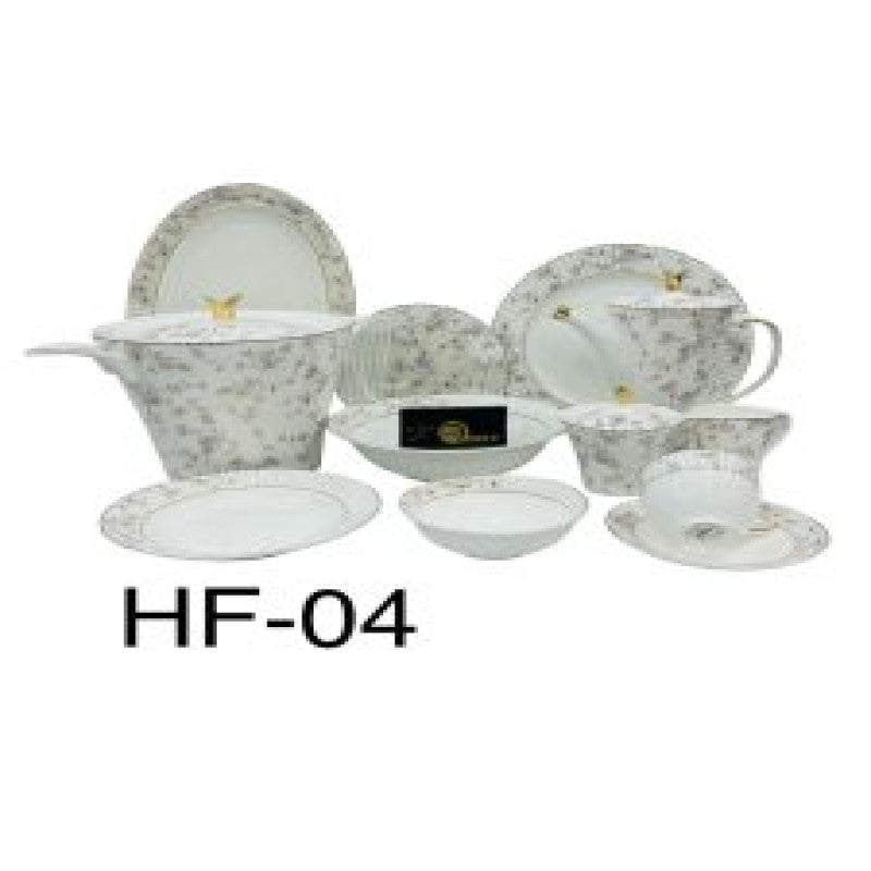 Refined Floral-Inspired Dinnerware Set