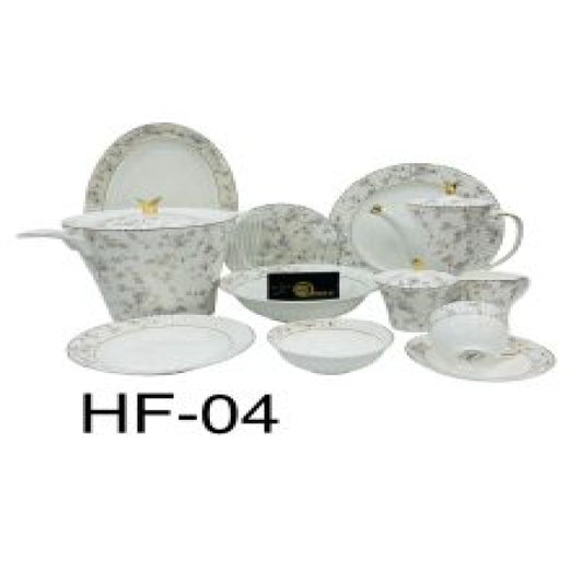 Refined Floral-Inspired Dinnerware Set