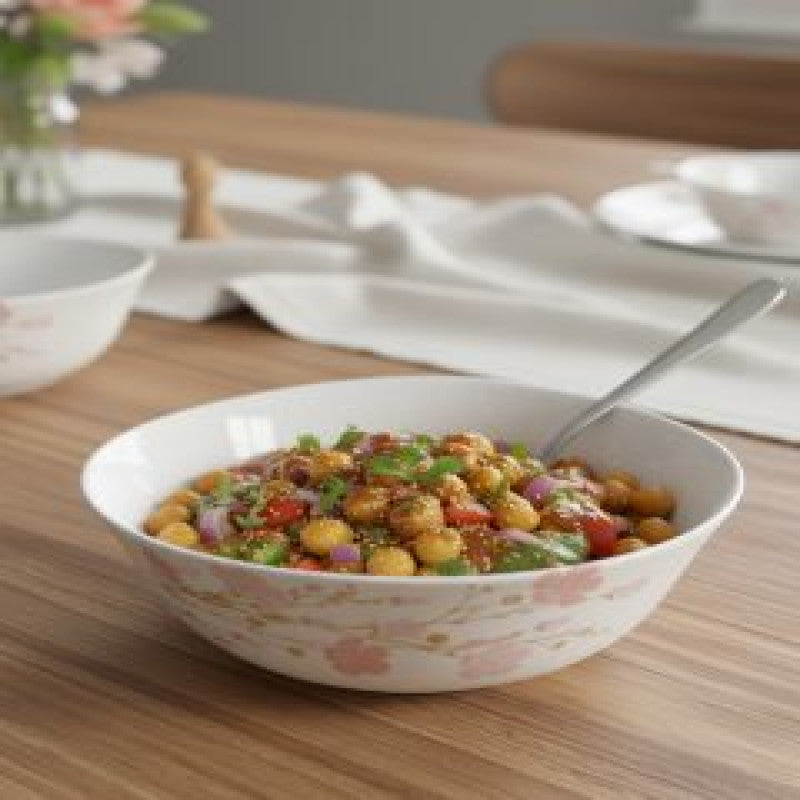 Elegant Floral Dinnerware Set – 26 Pieces