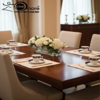 12-Piece Elegant Porcelain Tea Cup & Saucer Set