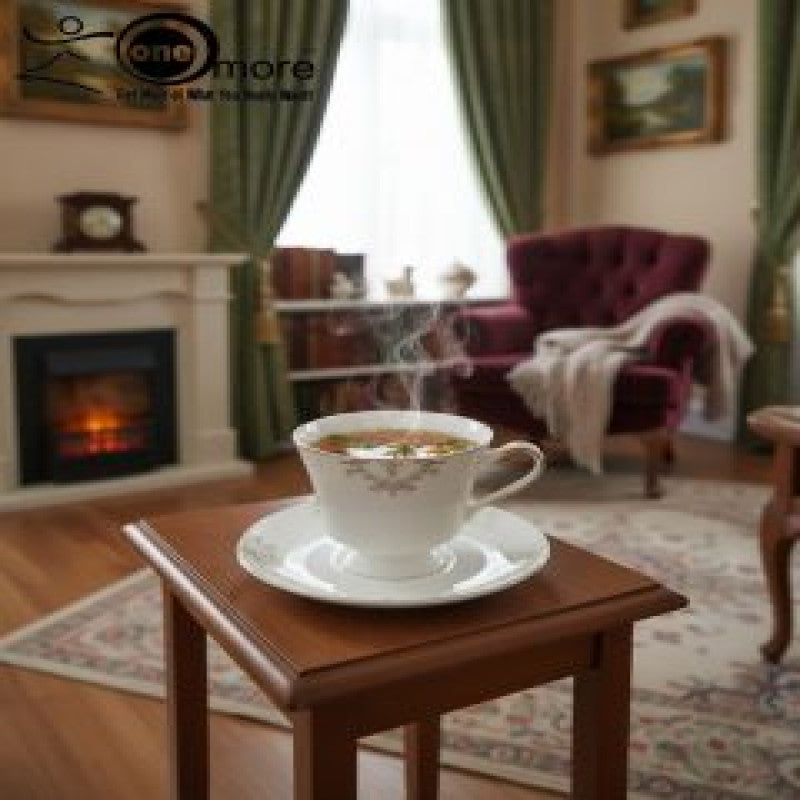 Sophisticated Porcelain Tea Cup & Saucer Collection