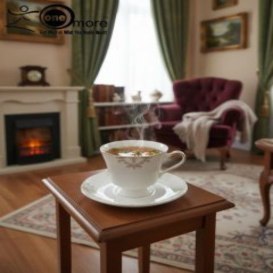 Sophisticated Porcelain Tea Cup & Saucer Collection