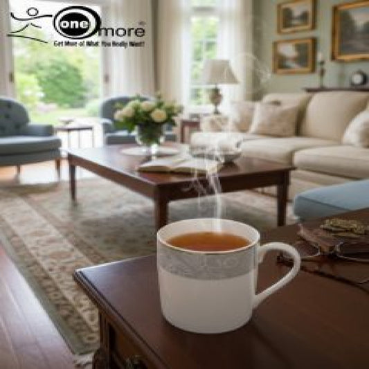 Sophisticated Porcelain Tea Mug Collection