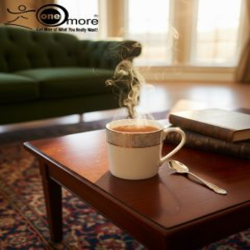 Refined Porcelain Tea Mug Set