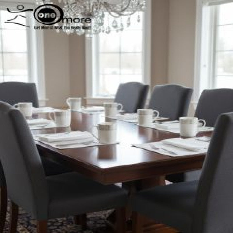 Refined Porcelain Tea Mug Set