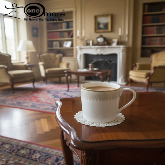 Sophisticated Porcelain Tea Mug Set