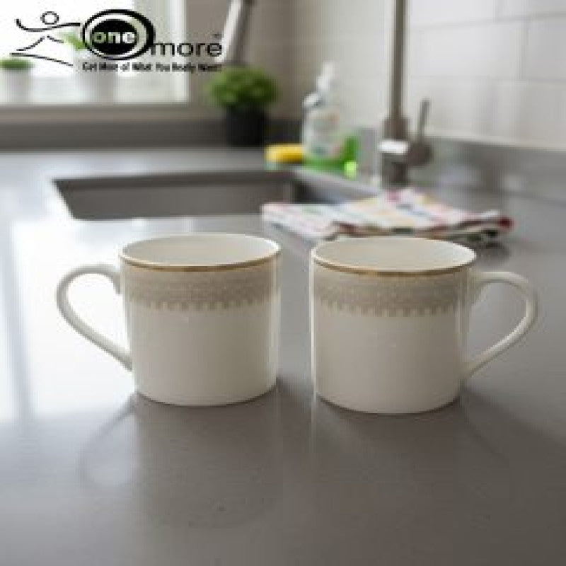 Sophisticated Porcelain Tea Mug Set