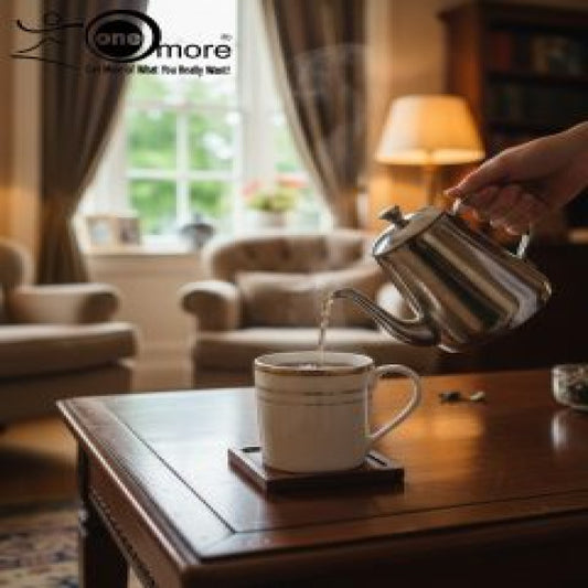 12-Piece Elegant Porcelain Tea Mug Set