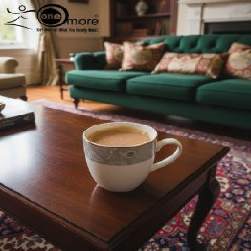 12-Piece Refined Porcelain Tea Mug Set