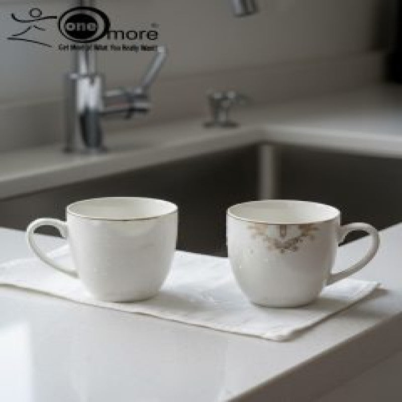 Sophisticated Porcelain Tea Mug Collection