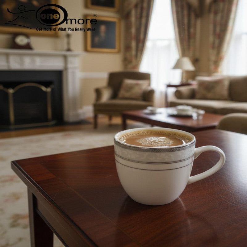 Refined Porcelain Tea Mug Collection