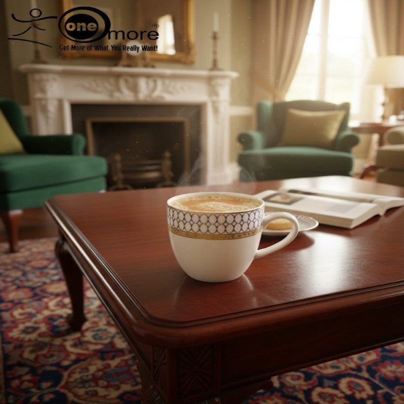 Classic Elegant Porcelain Tea Set