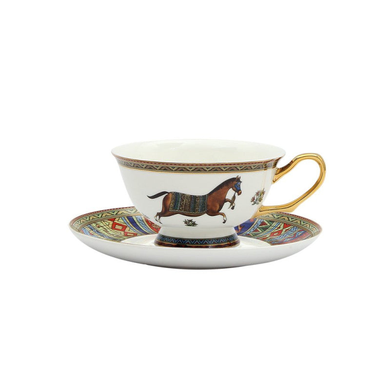 Premium 15?Piece European Bone China Tea Set